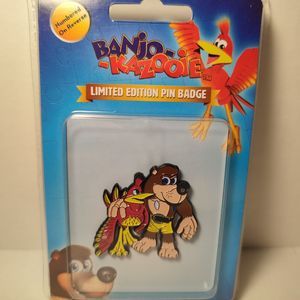 Banjo And Kazooie Enamel Pin Limited Edition Official Rare Collectible Badge